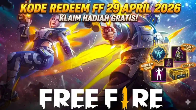 Ilustrasi - Kode Redeem FF 29 April 2026.