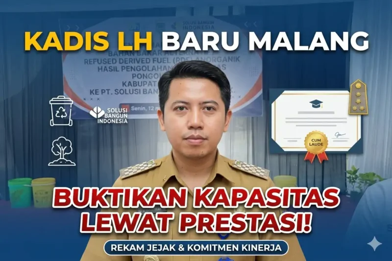 Kepala Dinas Lingkungan Hidup Kabupaten Malang, Ahmad Dzulfikar Nurrahman. (KOMPAS.com)