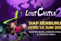 Ilustrasi Lost Castle 2 Versi 1.0. Gemini AI