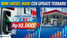 Ilustrasi - Harga BBM Jakarta Selatan Hari Ini.