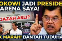 Ilustrasi JK Geram Dituduh Danai Isu Ijazah Jokowi: 