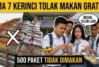 Ilustrasi Siswa SMAN 7 Kerinci Tolak 500 Paket MBG. 
