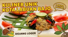 Dojang Loger, Kuliner Langka Pesisir Labuan Bajo.