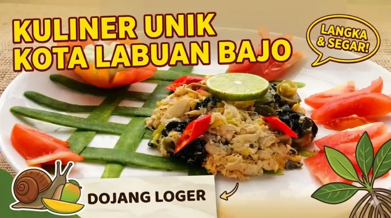 Dojang Loger, Kuliner Langka Pesisir Labuan Bajo.