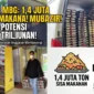 Ilustrasi Potensi Sisa Makanan Program MBG.
