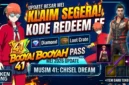 Ilustrasi - Kode Redeem FF 1 Mei 2026.