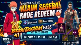 Ilustrasi - Kode Redeem FF 1 Mei 2026.