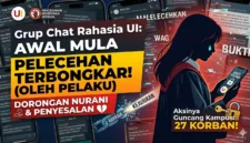 Ilustrasi Skandal Grup Chat FH UI, Awal Mula Terungkapnya Pelecehan terhadap 27 Korban. Gemini AI