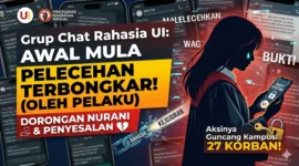 Ilustrasi Skandal Grup Chat FH UI, Awal Mula Terungkapnya Pelecehan terhadap 27 Korban. Gemini AI