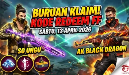 Kode Redeem FF 13 April 2026