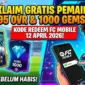 Ilustrasi Kode Redeem FC Mobile Terbaru 12 April 2026. Gemini AI