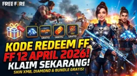 Ilustrasi Kode Redeem FF 12 April 2026. Gemini AI