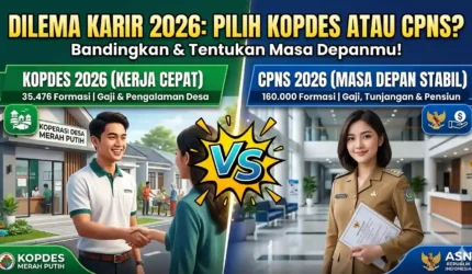 Kopdes Merah Putih vs CPNS 2026: Mana Jalur Karir yang Paling Cocok untuk Anda?