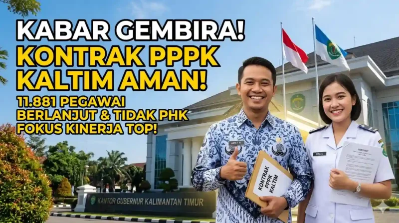 Ilustrasi Kontrak PPPK Yang Habis 2027. Gemini AI