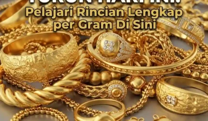 Harga Emas Perhiasan Hari Ini
