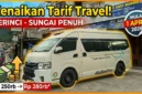 Ilustrasi Mulai 1 April, Tarif Travel Kerinci Sungai Penuh Naik Rp30 Ribu. Gemini AI