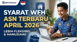 Ilustrasi WFH ASN Per April 2026. Gemini AI