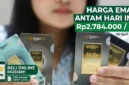 Ilustrasi - Harga Emas Antam Hari Ini.