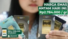 Ilustrasi - Harga Emas Antam Hari Ini.