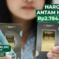Ilustrasi - Harga Emas Antam Hari Ini.