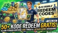 Ilustrasi Kode Redeem FC Mobile Terbaru 7 April 2026. Gemini AI