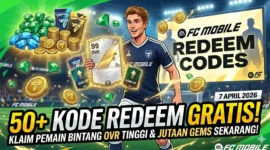 Ilustrasi Kode Redeem FC Mobile Terbaru 7 April 2026. Gemini AI