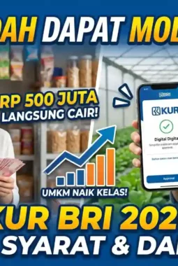 Modal Usaha Cair Rp500 Juta! Ini Syarat dan Cara Ajukan KUR BRI 2026