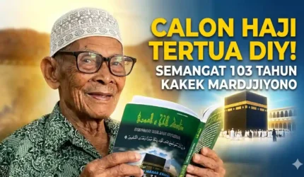 Kakek 103 Tahun Asal Bantul Berangkat Haji 2026