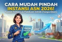 Ilustrai Cara Mudah Pindah Instansi ASN 2026: Syarat dan Prosedur Terbaru. Gemini AI