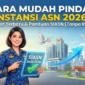Ilustrai Cara Mudah Pindah Instansi ASN 2026: Syarat dan Prosedur Terbaru. Gemini AI