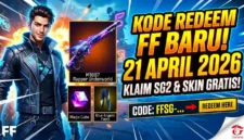 Ilustrasi - Kode Redeem FF Terbaru 22 April 2026 Sekarang.