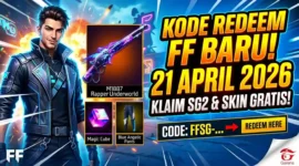 Ilustrasi - Kode Redeem FF Terbaru 22 April 2026 Sekarang.