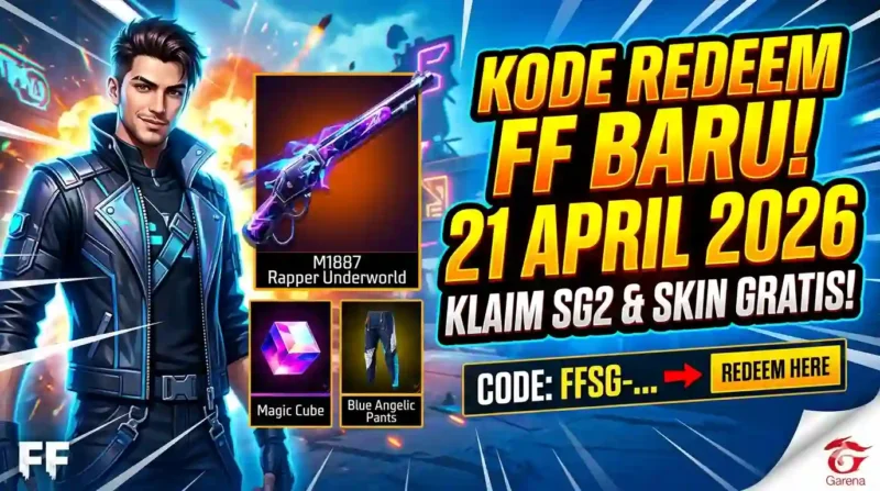Ilustrasi - Kode Redeem FF Terbaru 22 April 2026 Sekarang.