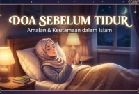 Ilustrasi Doa Sebelum Tidur: Amalan Singkat agar Istirahat Jadi Ibadah. Gemini AI
