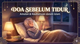 Ilustrasi Doa Sebelum Tidur: Amalan Singkat agar Istirahat Jadi Ibadah. Gemini AI