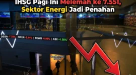 ILUSTRASI. IHSG Menguat-Suasana di Bursa Efek Indonesia (BEI), Jakarta. (KONTAN)