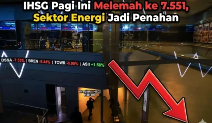 IHSG Masih Lesu di Pembukaan Rabu Pagi, Sektor Infrastruktur Jadi Beban