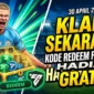 Ilustrasi - Kode Redeem FC Mobile 30 April 2026.