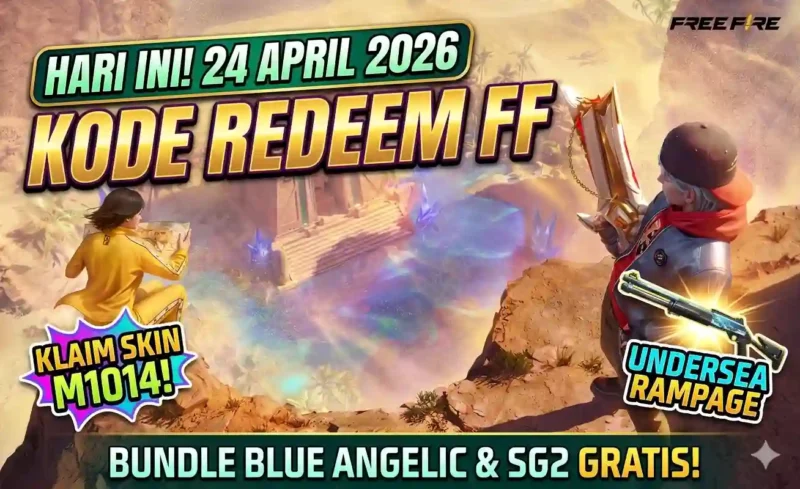 Ilustrasi - Kode Redeem FF 24 April 2026.