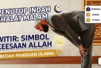 Ilustrasi - Seseorang sedang melakukan sholat sunnah witir.