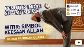 Ilustrasi - Seseorang sedang melakukan sholat sunnah witir.