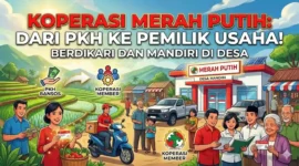 Ilustrasi - Koperasi Merah Putih.