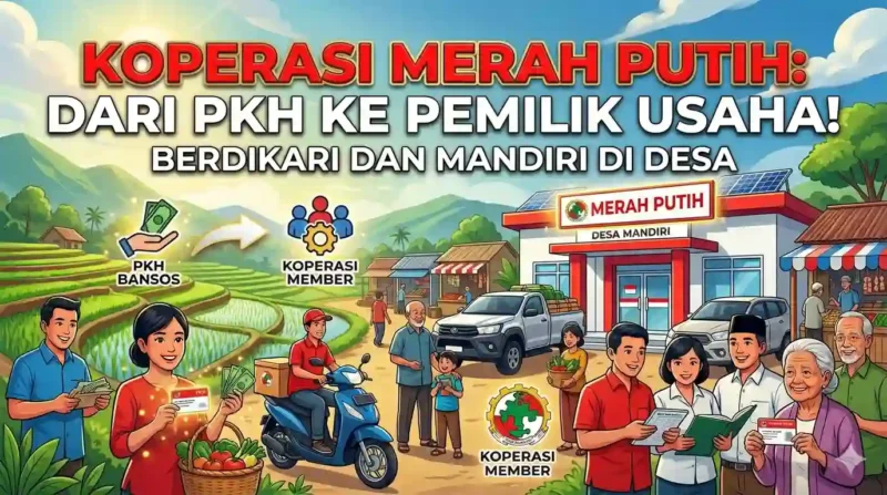Ilustrasi - Koperasi Merah Putih.