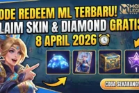 Ilustrasi Kode Redeem MLBB Hari Ini 8 April 2026. Gemini AI