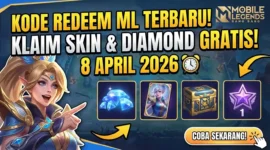 Ilustrasi Kode Redeem MLBB Hari Ini 8 April 2026. Gemini AI
