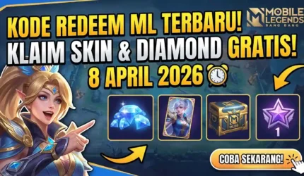 Kode Redeem MLBB Hari Ini 8 April 2026