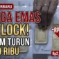 Ilustrasi - Harga Emas Antam Hari Ini Anjlok Rp20 Ribu per Gram. Gemini AI
