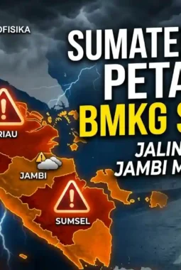 Sumatera Dikepung Cuaca Ekstrem, Jalur Lintas Selatan Perlu Waspada