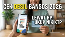 Ilustrasi - Cara Mudah Cek Desil Bansos 2026 Lewat HP.