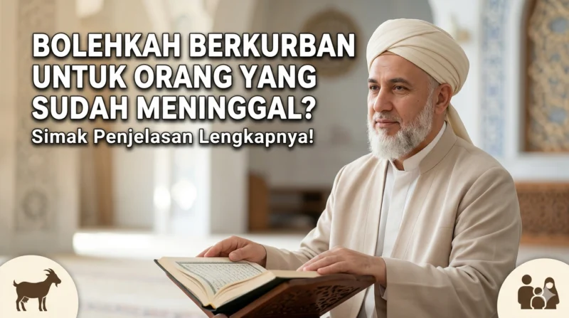 Ilustrasi Bolehkah Berkurban untuk Orang yang Sudah Meninggal?. Gemini AI